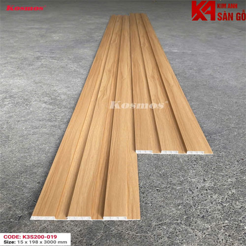 Tấm Ốp Lam 3 Sóng Thấp Kosmos K3S200-019